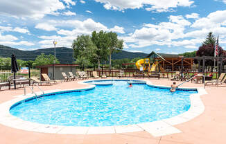 take a dip in our resort style pool
