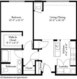 1 bed, 1 bath, 864 sqft, $1,640
