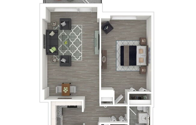 1 bed, 1 bath, 771 sqft, $2,941