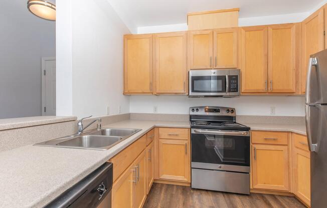 Kitchen at The Village at Town Center in El Cerrito CA