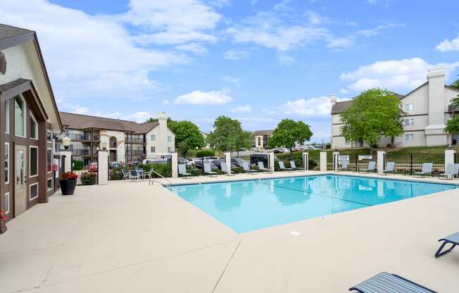 our apartments offer a swimming pool at Millcreek Woods Apartments, Olathe, KS, 66061