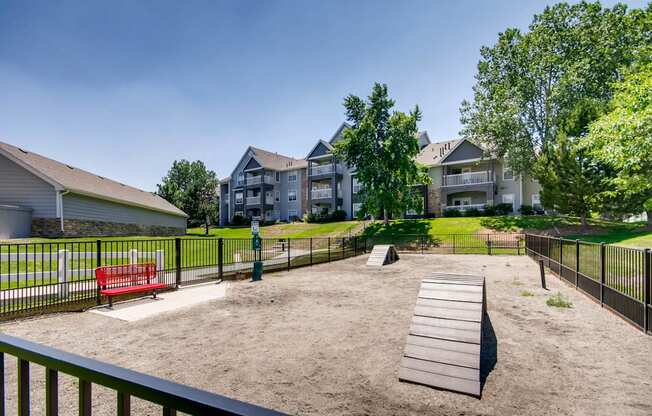 The Community Dog Agility Park at Eagles Landing at Church Ranch Apartments