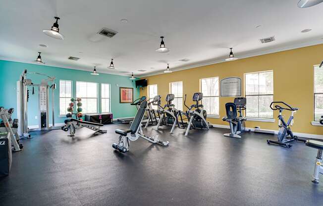 Two Level Fitness Center at Wind Dance, Texas, 75010