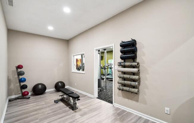 the avenues salt lake custom homes interior fitness room