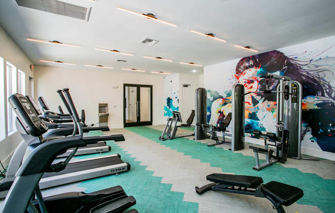 Octave Apartments Fitness center at Octave Apartments, Nevada, 89123