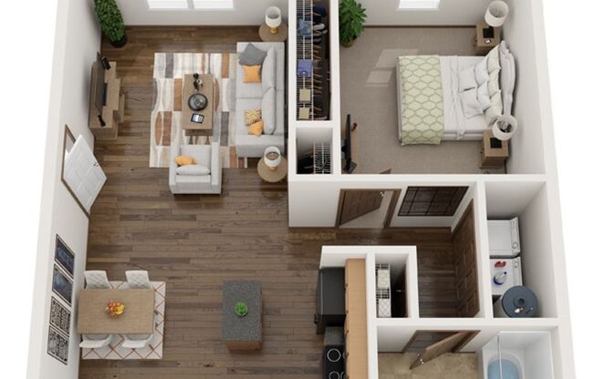 1 bed, 1 bath, 747 sqft, $2,270, Unit 37RMA2
