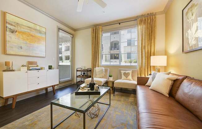 living room at Seta Apartments