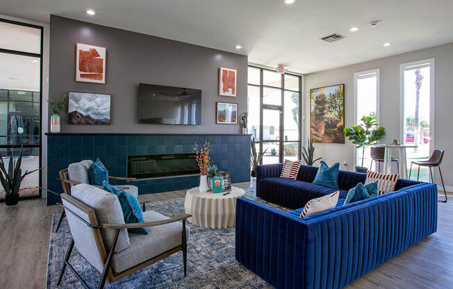 Lounge area at Avani North Apartments in Tucson Arizona