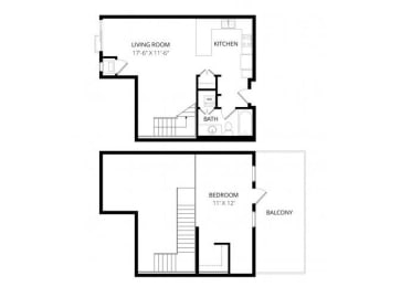 1 bed, 1 bath, 866 sqft, $1,815