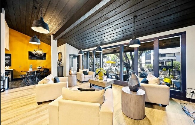 Experience the modern elegance of The WerX, featuring inviting lounge areas and sleek design. Enjoy a blend of comfort and style in a vibrant community. Explore our amenities and make The WerX your new home today!