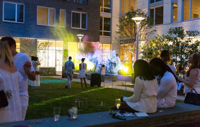 Courtyard Nightout at The Pearl, Maryland, 20910