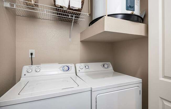 In-unit washer/dryers - Monterra Las Colinas Apartments