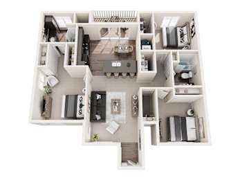 3 beds, 2 baths, 1,249 sqft, $1,525