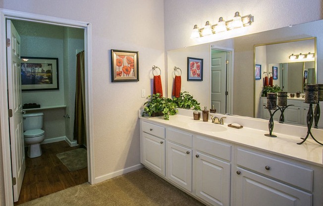 Full Bathrooms at Townhouses for Rent in Fairfield CA
