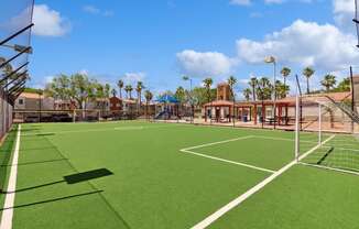 tennis court at the villas at falling waters townhomes in west omaha ne