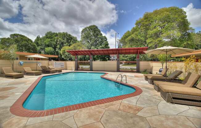 Invigorating Swimming Pool at 720 North Apartments, Sunnyvale, California