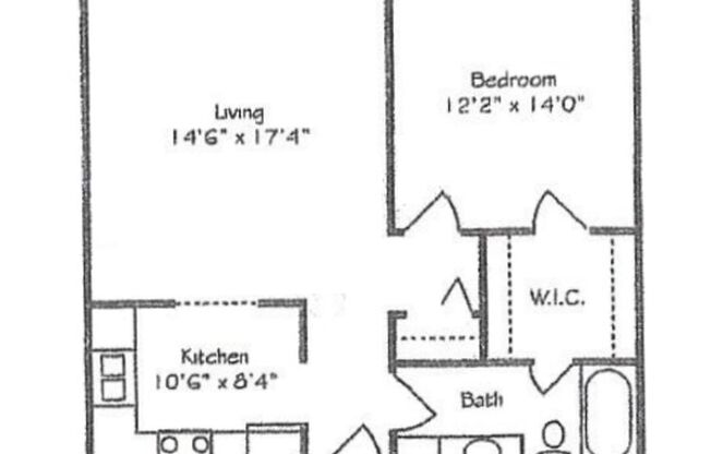 1 bed, 1 bath, 683 sqft, $1,025, Unit 2970-060
