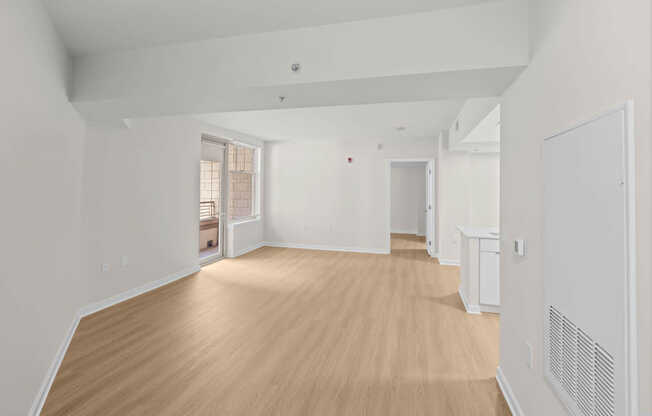 Living Room with Hard Surface Flooring