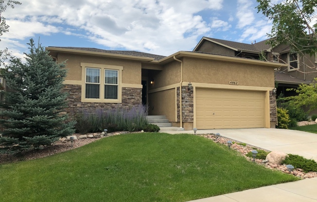 Ranch Style 4 Bedroom Home in Cordera...shorter lease term available