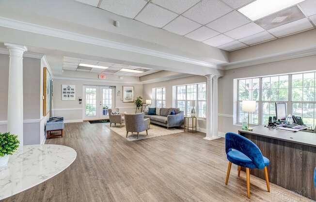 the preserve at ballantyne commons community living room