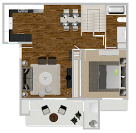 2 beds, 2 baths, 1,064 sqft, $3,807