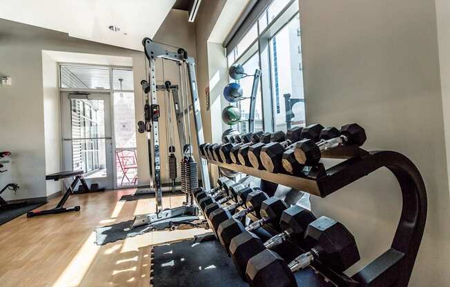 gym at Wilmington Flats Apartments, Salt Lake City, UT