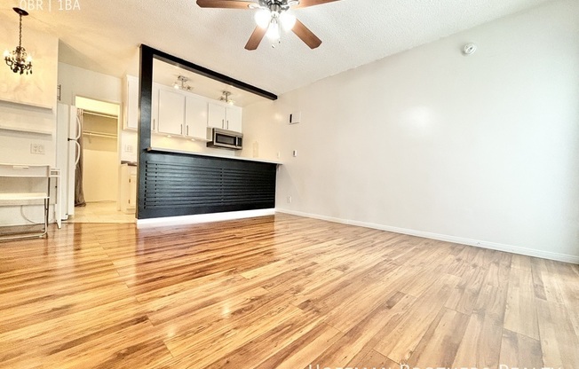 Studio, 1 bath, $1,595