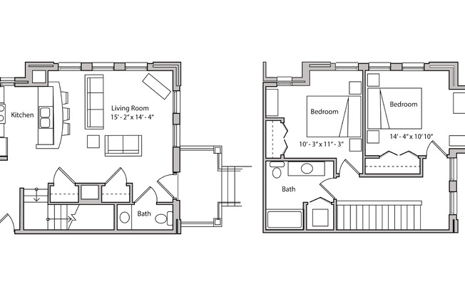 2 beds, 1.5 baths, $2,450, Unit 602 W Main St