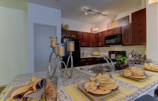Volar Apartments Model Kitchen