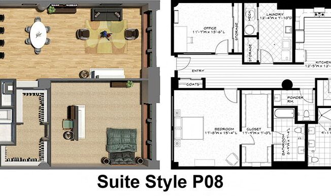 2 beds, 2.5 baths, 3,070 sqft, $4,420