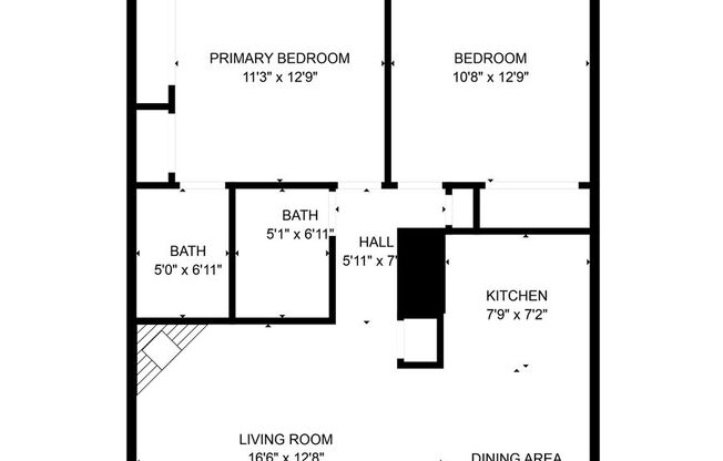 2 beds, 2 baths, 1,100 sqft, $2,850, Unit I