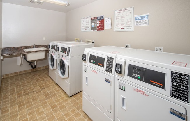 FountainGlen Grand Isle Laundry Center, one of many