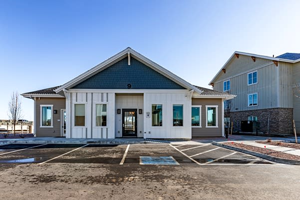 Leasing Office Exterior at Connect at First Creek, Denver, CO, 80249