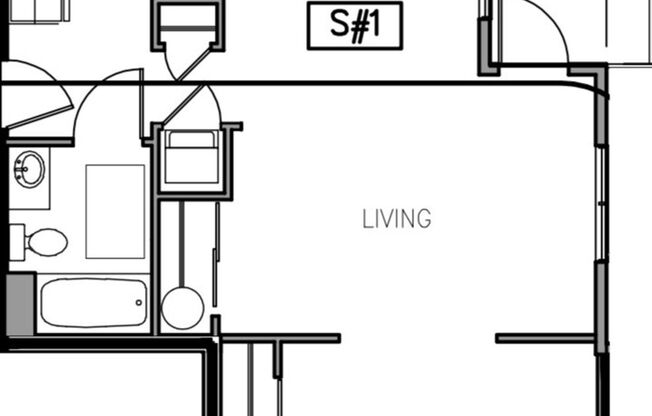 1 bed, 1 bath, 659 sqft, $1,700, Unit 210
