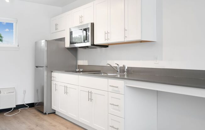 Studio, 1 bath, 420 sqft, $865, Unit 127