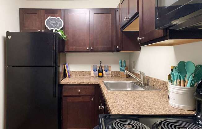 Fully-equipped kitchens