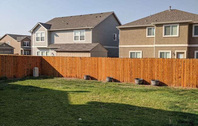 Open layout two-story home