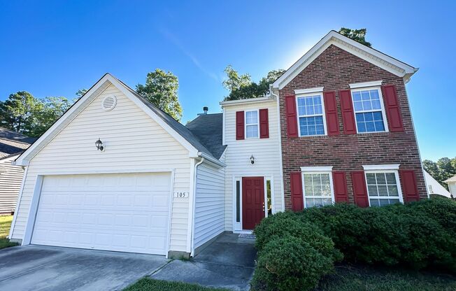 Bright Holly Springs Two Story Home!