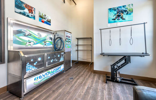 Waterford Market Apartments Pet Washing Station Apartments in Frisco, TX