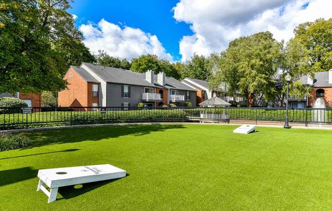 Corn Hole Area at Waterford Place, Kentucky, 40207