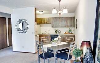 Dining And Kitchen at Central Park Manor, Hopkins, MN