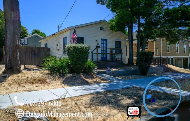 Central Benicia Home for Rent