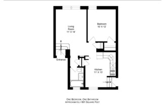 1 bed, 1 bath, 625 sqft, $1,495, Unit 3415-G