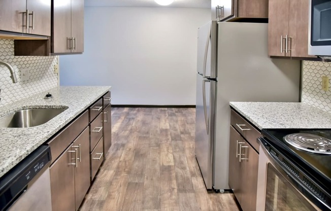 Dishwasher, Refrigerator, Microwave In Kitchen at Eagan Place Apartments, Eagan, 55123