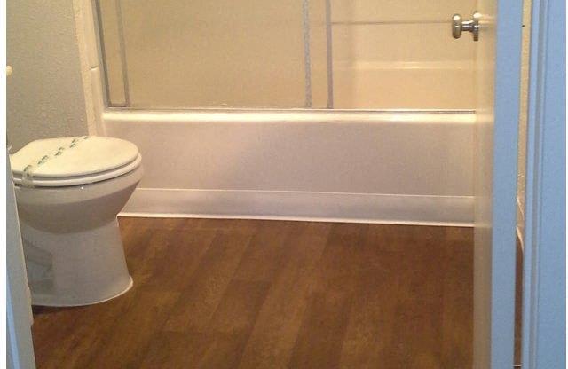 Vassar Terrace Apartments Tubs in bathroom with vinyl flooring