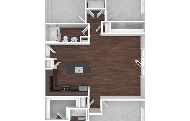 3 beds, 2 baths, 1,402 sqft, $2,045