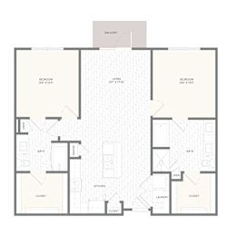 2 beds, 2 baths, 1,175 sqft, $2,205