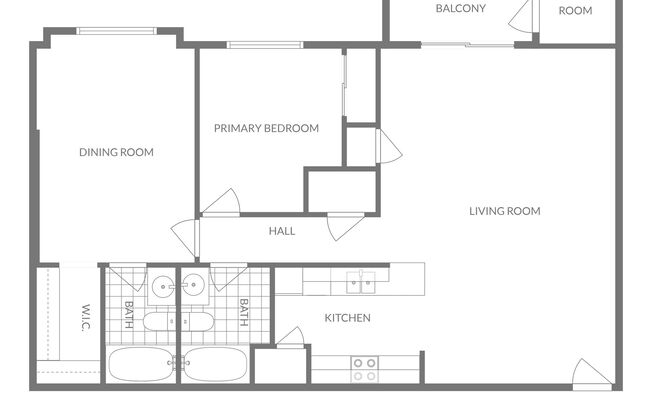2 beds, 2 baths, 895 sqft, $1,325, Unit SH 2244-09