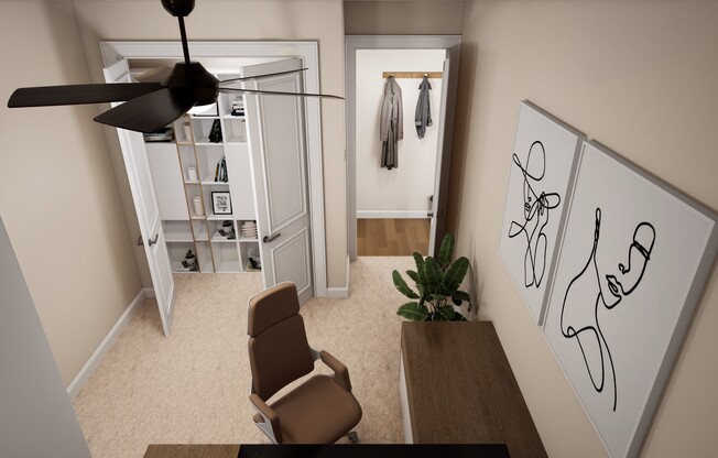 1 bed, 2 baths, 981 sqft, $1,236