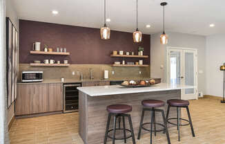 Pines of Burnsville - Clubhouse Kitchen